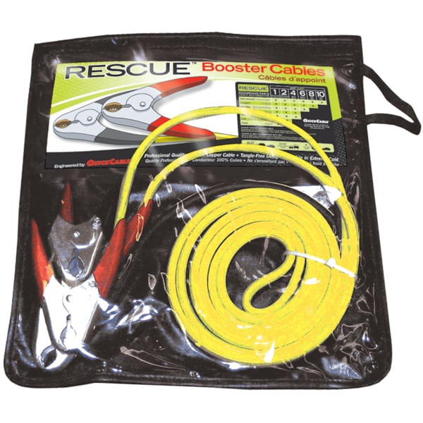 Booster Cable, 2 Ga, 12ft., 500A